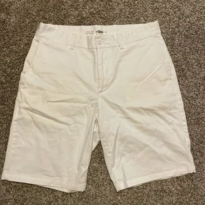 Men’s white shorts
